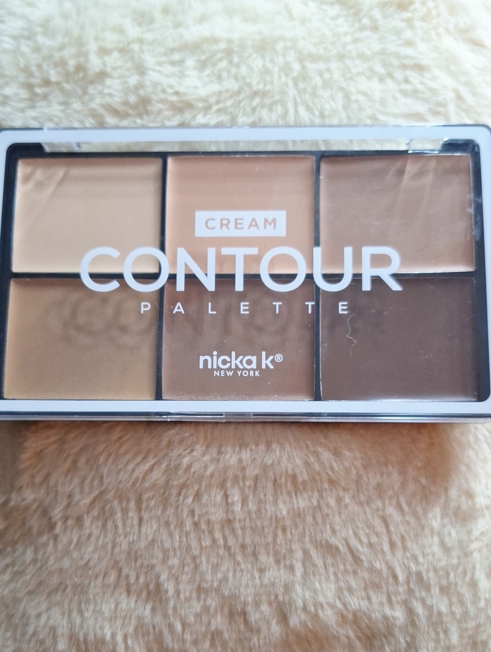 Nicka K Cream Contour Palette — Neutral Brown Cream Shades